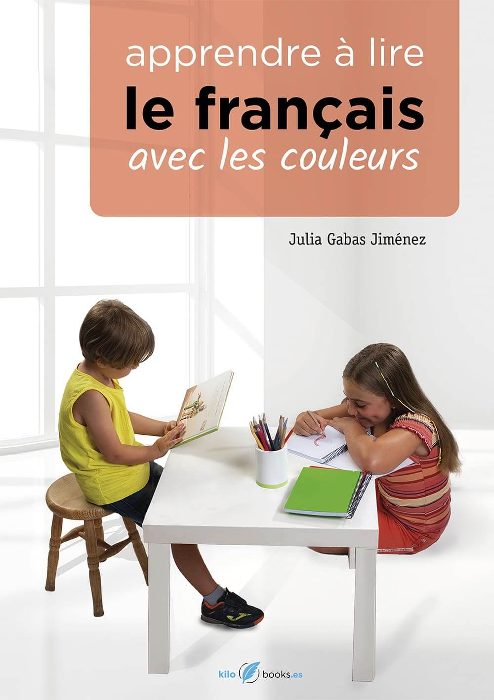 kilobooks portada del libro Apprendre à lire le français avec les couleurs | kilobooks